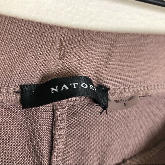 Natori Pajama Lounge Pants Super Soft Loungewear Brown Medium - Picture 3 of 5